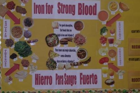 Iron for Strong Blood, Bulletin Board