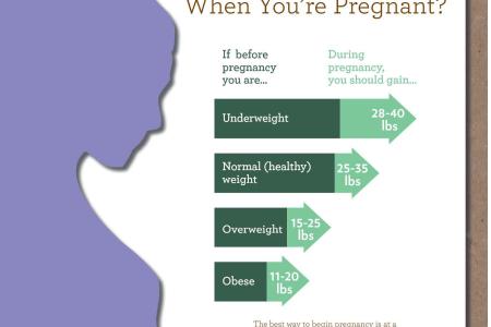 Pregnancy Weight Gain Poster