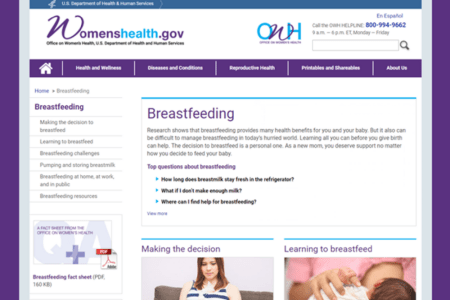 Womens Health Breastfeeding