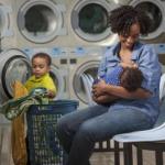 Breastfeeding Moms on the Go Nursing in the Laundromat
