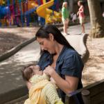 Breastfeeding Moms on the Go Nursing in the Park