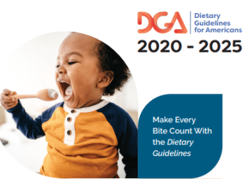 Link to Dietary Guidelines Brochure Image