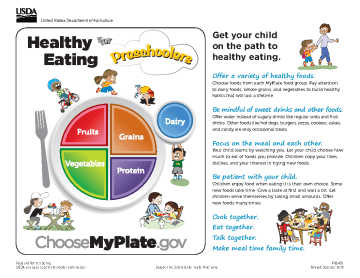 Healthy Eating for Preschoolers