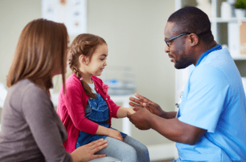 Toddler Mom Doctor Clinic Appointment