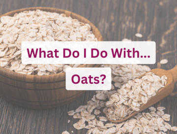 What Do I Do With Oats